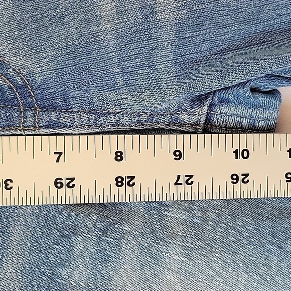 Lucky Brand Mid Rise Ava Crop Light Wash Size 6/28 - Picture 10 of 15